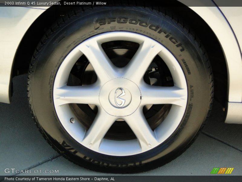  2003 Q 45 Luxury Sedan Wheel