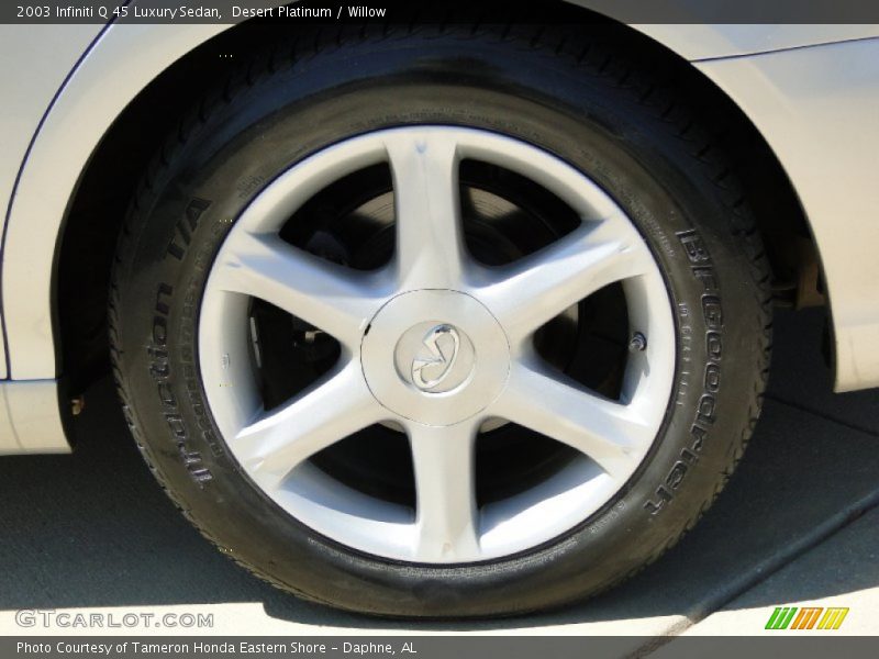  2003 Q 45 Luxury Sedan Wheel