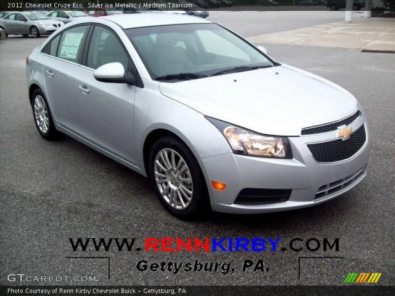 Silver Ice Metallic / Medium Titanium 2012 Chevrolet Cruze Eco