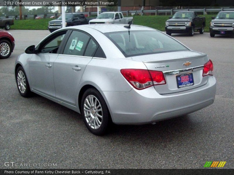 Silver Ice Metallic / Medium Titanium 2012 Chevrolet Cruze Eco