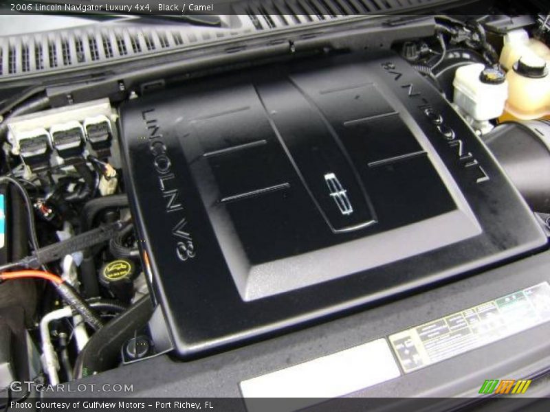 Black / Camel 2006 Lincoln Navigator Luxury 4x4