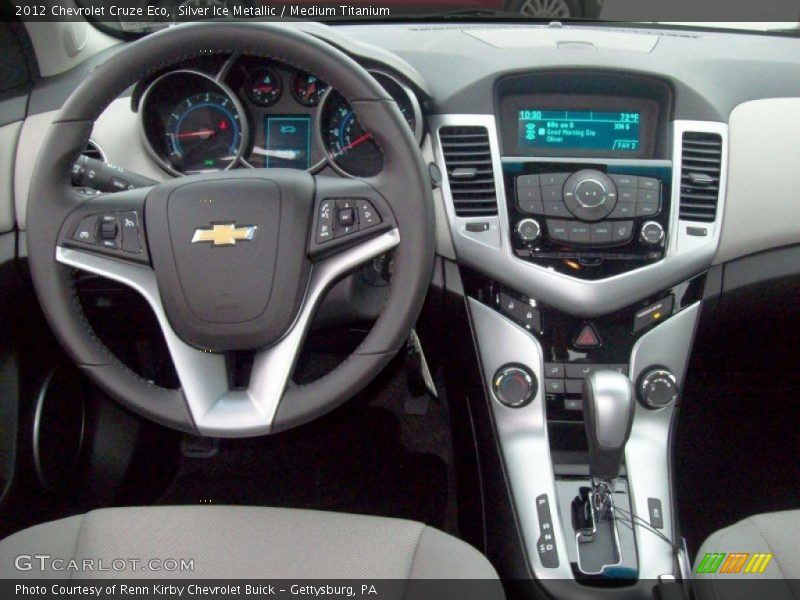 Dashboard of 2012 Cruze Eco