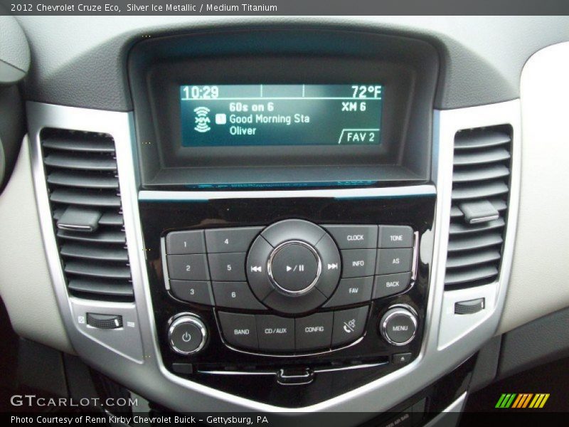 Audio System of 2012 Cruze Eco