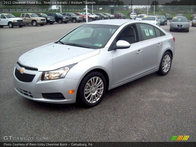 Front 3/4 View of 2012 Cruze Eco
