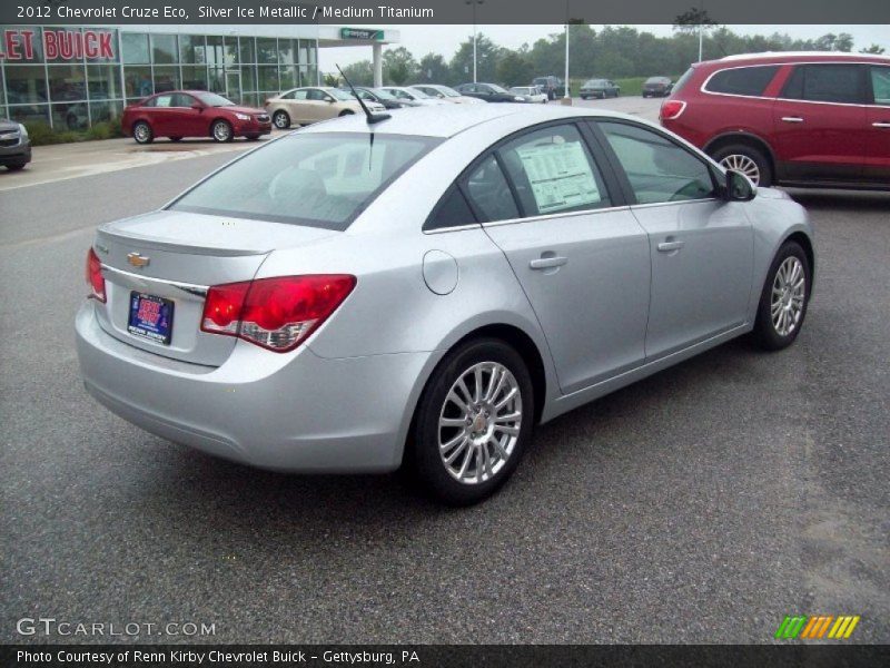 Silver Ice Metallic / Medium Titanium 2012 Chevrolet Cruze Eco