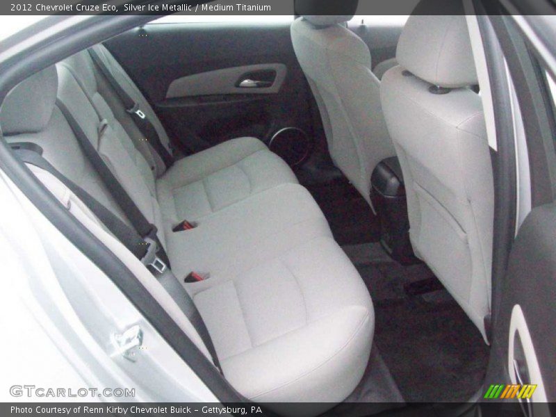 Silver Ice Metallic / Medium Titanium 2012 Chevrolet Cruze Eco