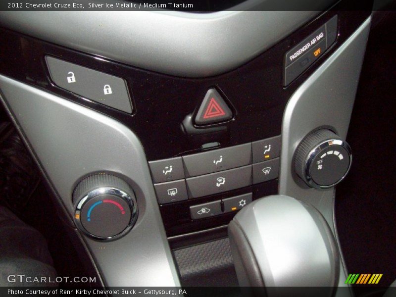 Controls of 2012 Cruze Eco