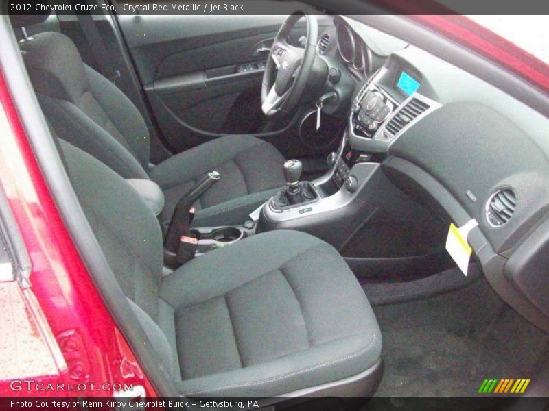 Crystal Red Metallic / Jet Black 2012 Chevrolet Cruze Eco