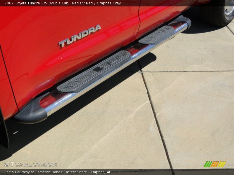 Radiant Red / Graphite Gray 2007 Toyota Tundra SR5 Double Cab