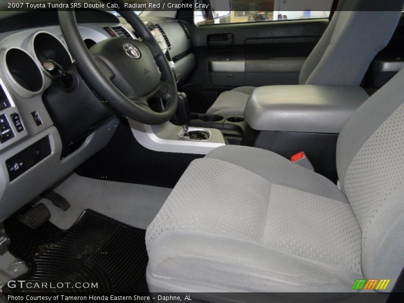 Radiant Red / Graphite Gray 2007 Toyota Tundra SR5 Double Cab