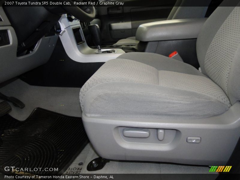 Radiant Red / Graphite Gray 2007 Toyota Tundra SR5 Double Cab