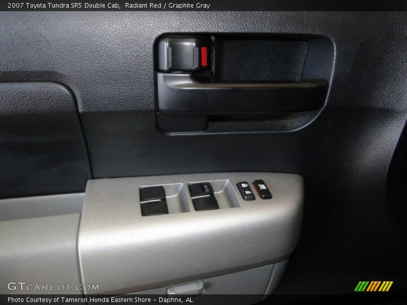 Radiant Red / Graphite Gray 2007 Toyota Tundra SR5 Double Cab