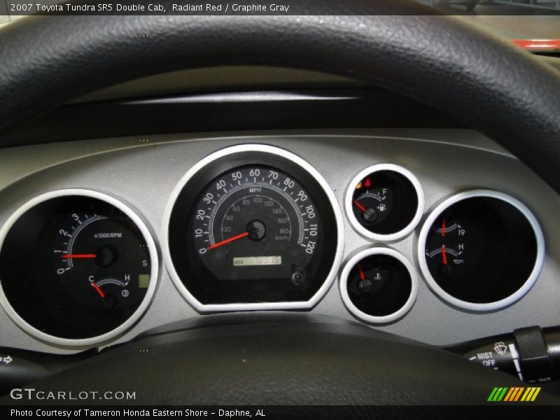 Radiant Red / Graphite Gray 2007 Toyota Tundra SR5 Double Cab