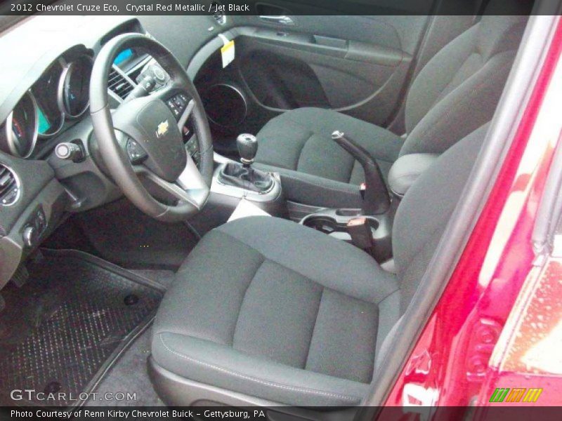 Crystal Red Metallic / Jet Black 2012 Chevrolet Cruze Eco