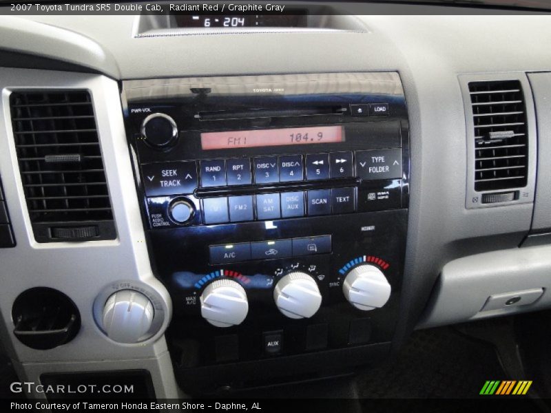 Radiant Red / Graphite Gray 2007 Toyota Tundra SR5 Double Cab