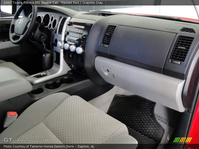 Radiant Red / Graphite Gray 2007 Toyota Tundra SR5 Double Cab