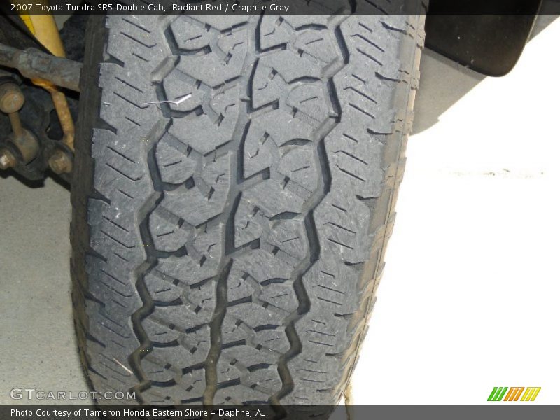 Radiant Red / Graphite Gray 2007 Toyota Tundra SR5 Double Cab