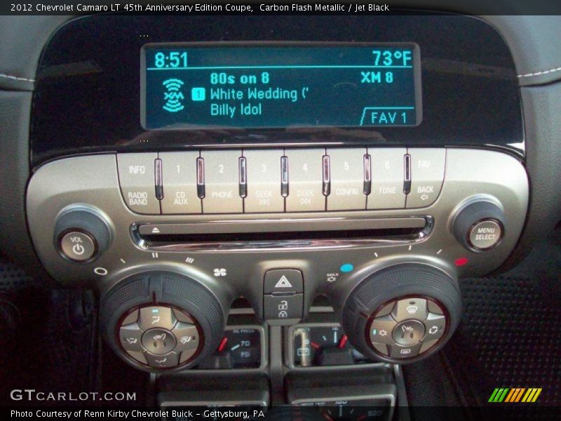 Audio System of 2012 Camaro LT 45th Anniversary Edition Coupe