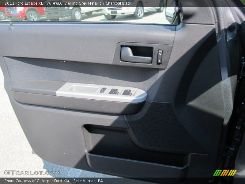 Sterling Grey Metallic / Charcoal Black 2011 Ford Escape XLT V6 4WD