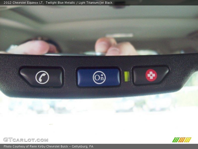 Twilight Blue Metallic / Light Titanium/Jet Black 2012 Chevrolet Equinox LT