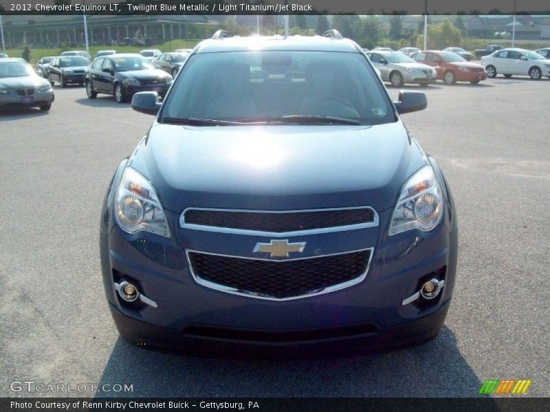 Twilight Blue Metallic / Light Titanium/Jet Black 2012 Chevrolet Equinox LT