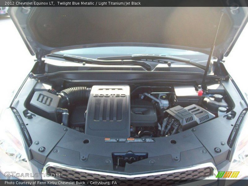Twilight Blue Metallic / Light Titanium/Jet Black 2012 Chevrolet Equinox LT
