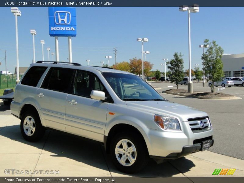 Billet Silver Metallic / Gray 2008 Honda Pilot Value Package