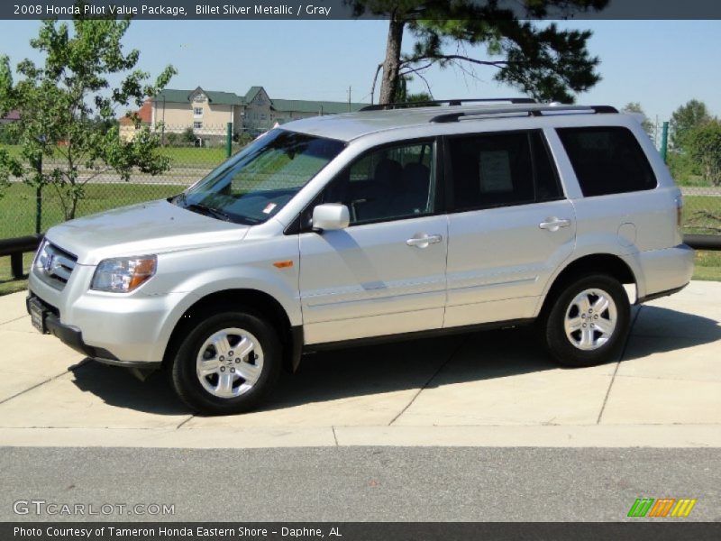 Billet Silver Metallic / Gray 2008 Honda Pilot Value Package