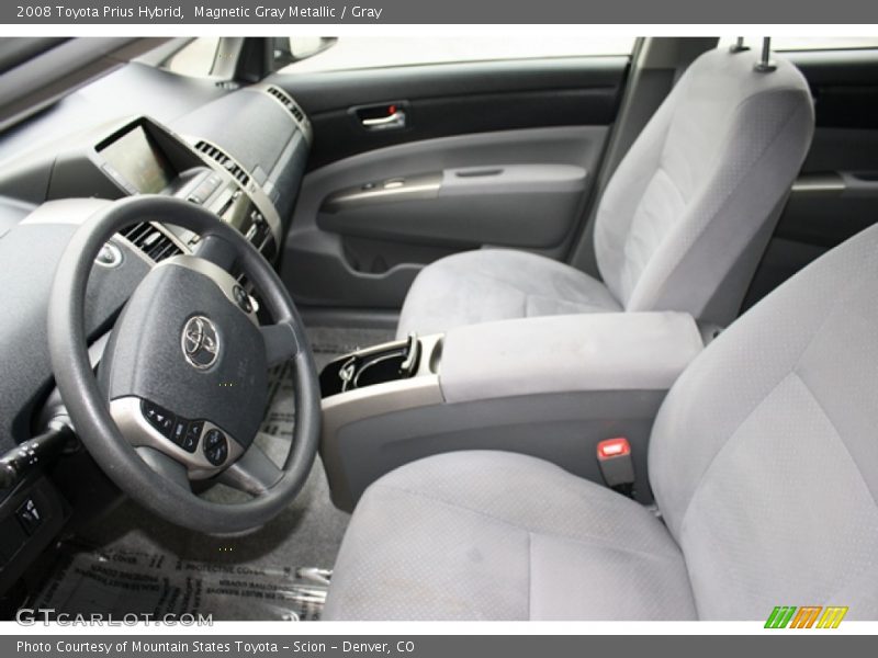Magnetic Gray Metallic / Gray 2008 Toyota Prius Hybrid