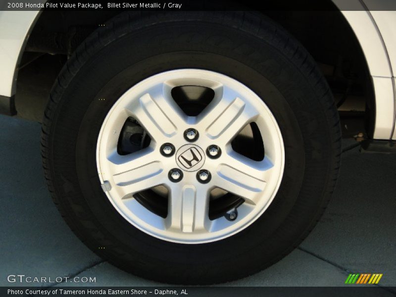 Billet Silver Metallic / Gray 2008 Honda Pilot Value Package