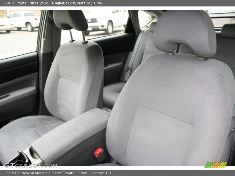 Magnetic Gray Metallic / Gray 2008 Toyota Prius Hybrid