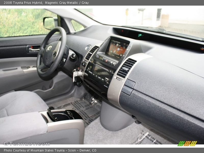 Magnetic Gray Metallic / Gray 2008 Toyota Prius Hybrid