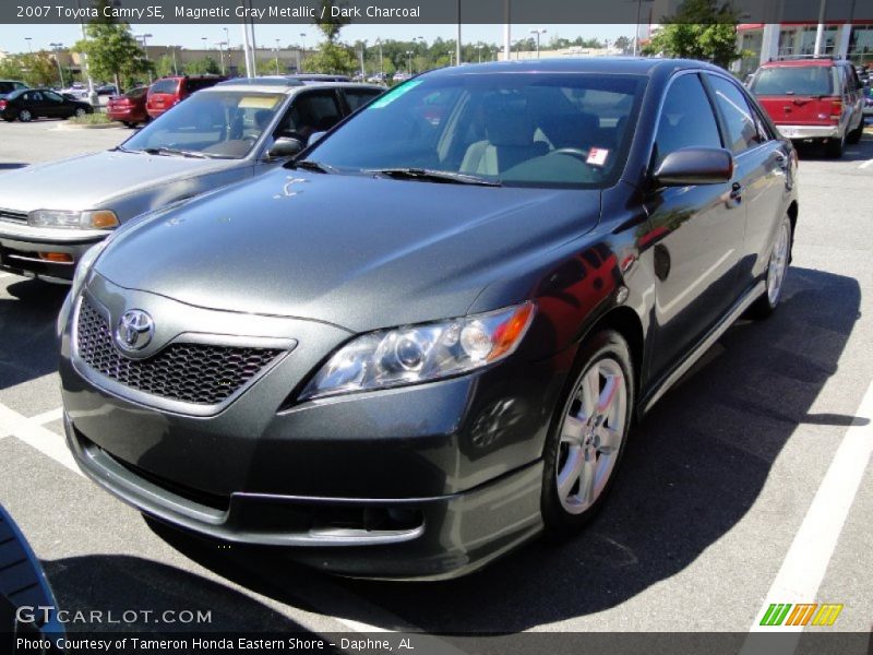 Magnetic Gray Metallic / Dark Charcoal 2007 Toyota Camry SE