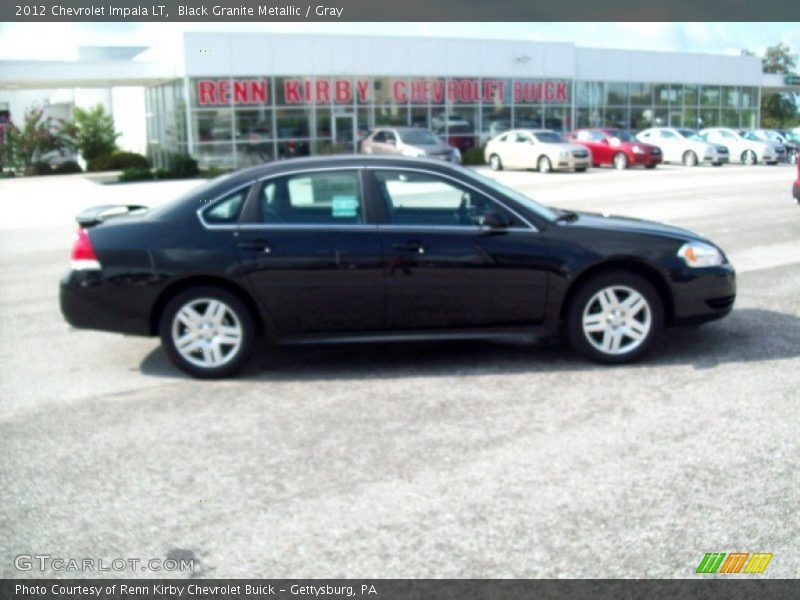Black Granite Metallic / Gray 2012 Chevrolet Impala LT