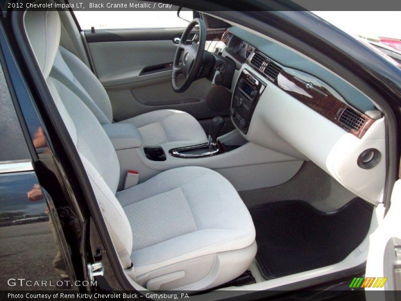Black Granite Metallic / Gray 2012 Chevrolet Impala LT