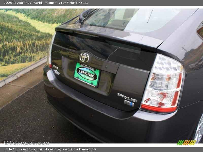 Magnetic Gray Metallic / Gray 2008 Toyota Prius Hybrid