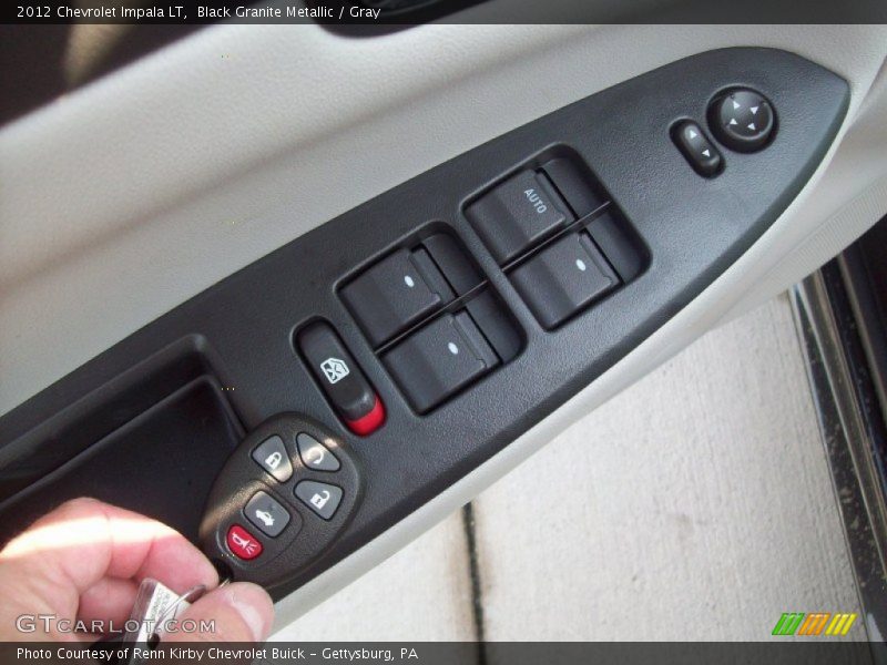 Black Granite Metallic / Gray 2012 Chevrolet Impala LT