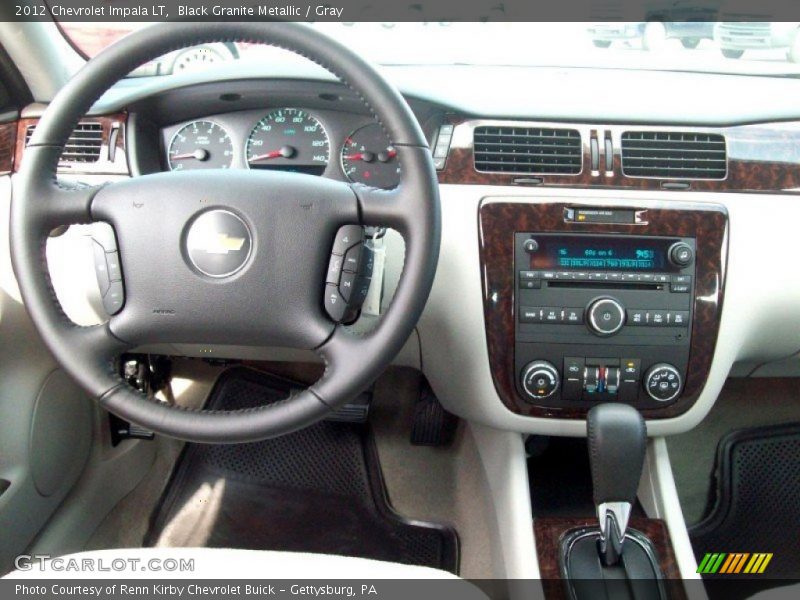 Black Granite Metallic / Gray 2012 Chevrolet Impala LT