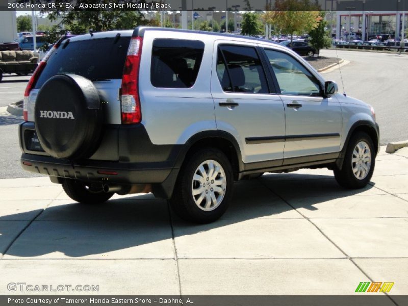 Alabaster Silver Metallic / Black 2006 Honda CR-V EX