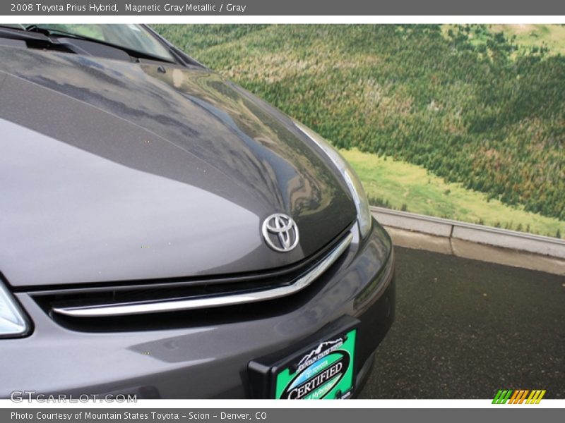 Magnetic Gray Metallic / Gray 2008 Toyota Prius Hybrid