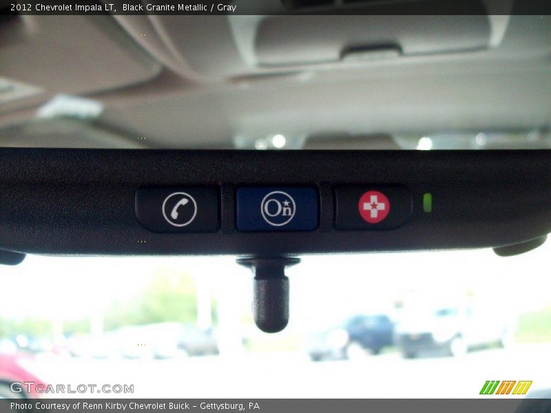 Black Granite Metallic / Gray 2012 Chevrolet Impala LT