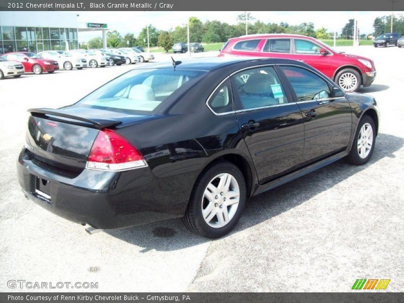 Black Granite Metallic / Gray 2012 Chevrolet Impala LT