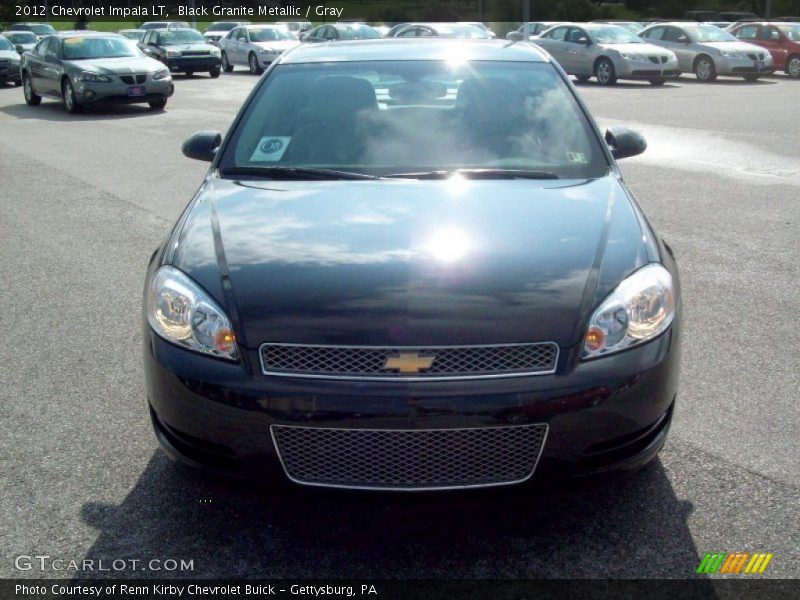Black Granite Metallic / Gray 2012 Chevrolet Impala LT