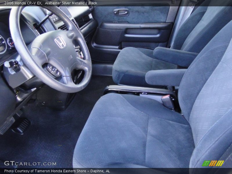Alabaster Silver Metallic / Black 2006 Honda CR-V EX