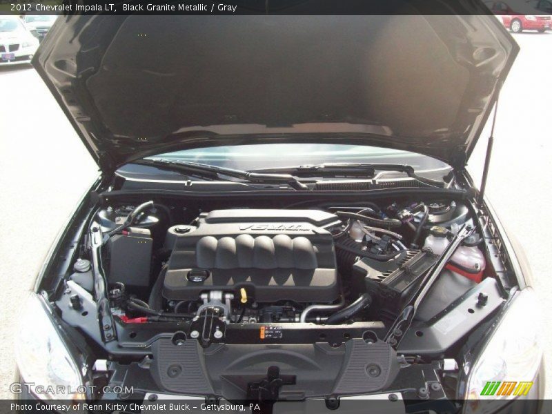 Black Granite Metallic / Gray 2012 Chevrolet Impala LT