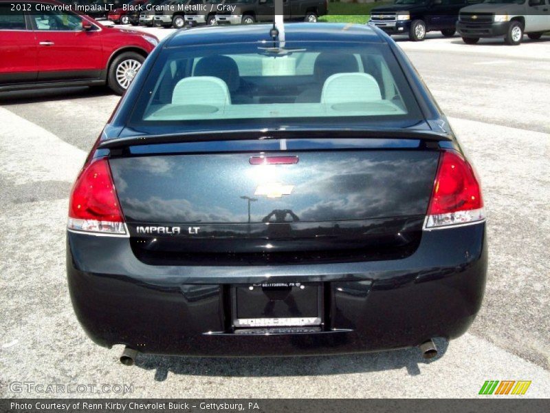 Black Granite Metallic / Gray 2012 Chevrolet Impala LT