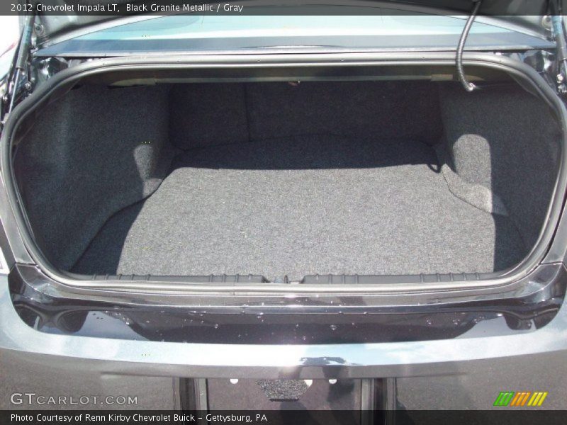 Black Granite Metallic / Gray 2012 Chevrolet Impala LT