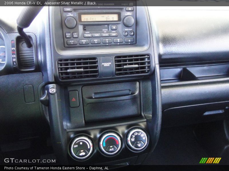 Alabaster Silver Metallic / Black 2006 Honda CR-V EX