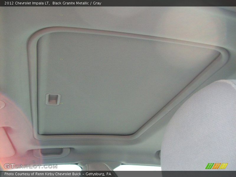 Black Granite Metallic / Gray 2012 Chevrolet Impala LT