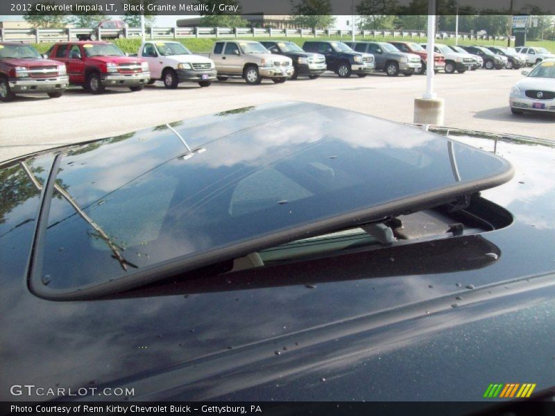 Black Granite Metallic / Gray 2012 Chevrolet Impala LT